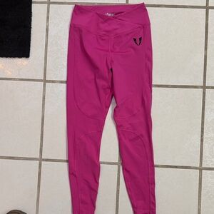 Pink Firm Abs Leggings